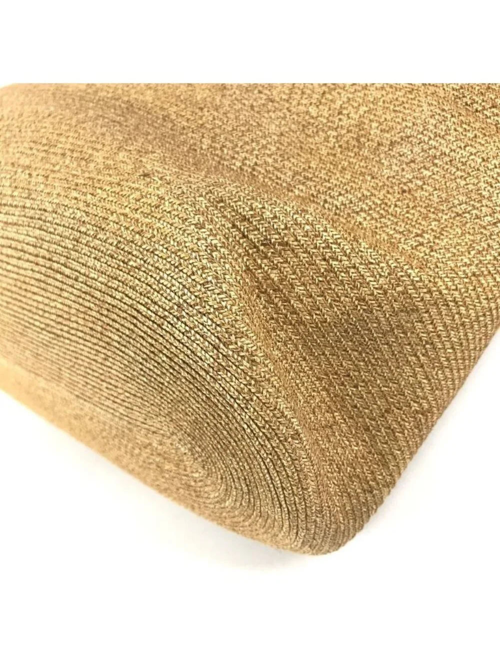 Fendi Shoulder Bag Selleria Logo Raffia Beige